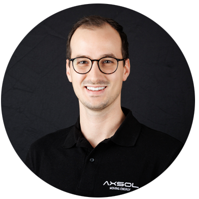 AXSOL Team Key Account Manager Felix Beyer Mobile und stationäre Batteriespeicher Energie